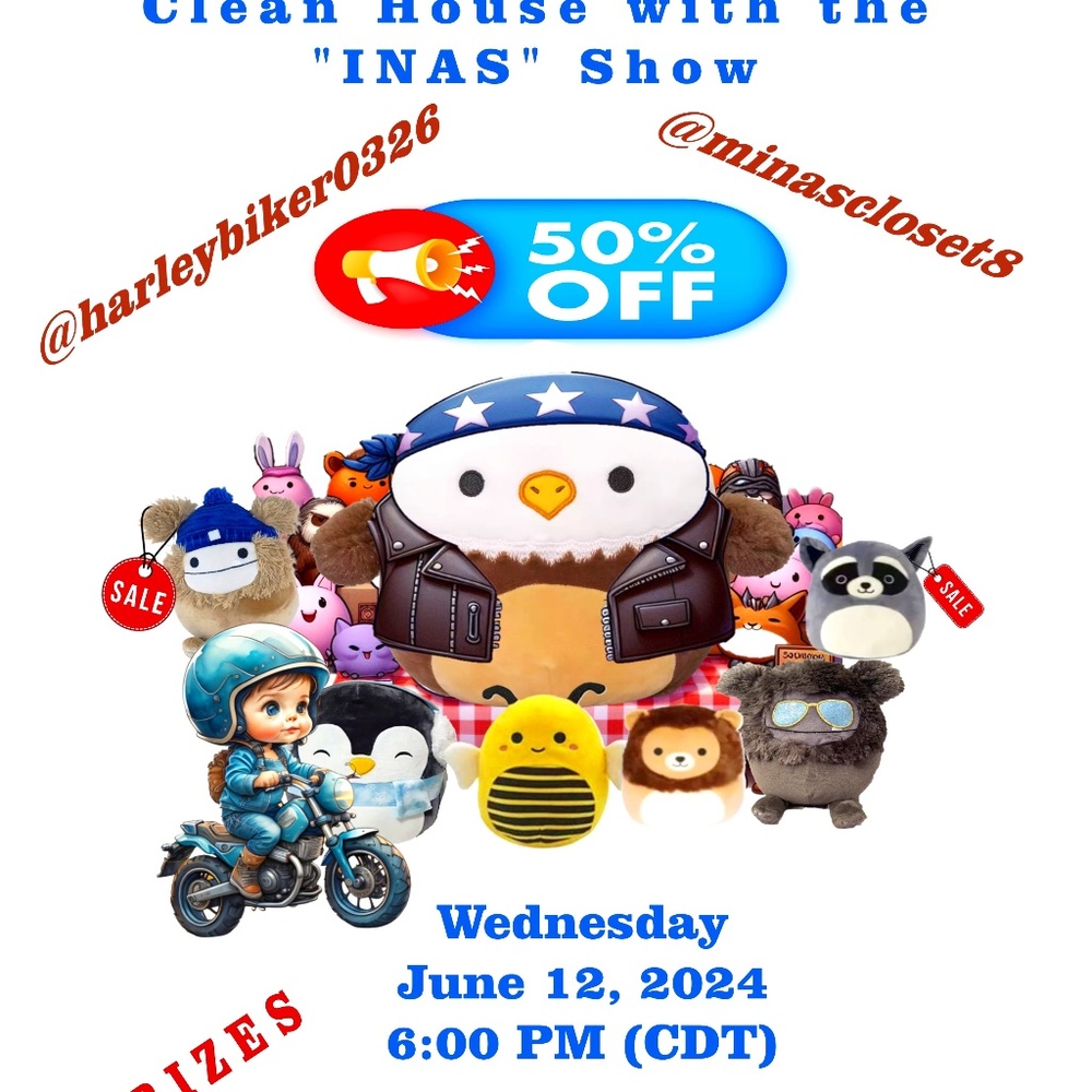 CLEAN HOUSE WITH THE “INA’S SHOW”